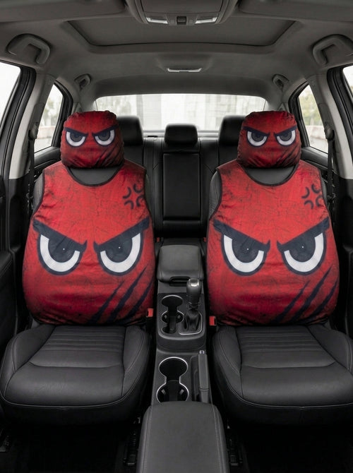 Angry Red Eyes – Car Seat Set