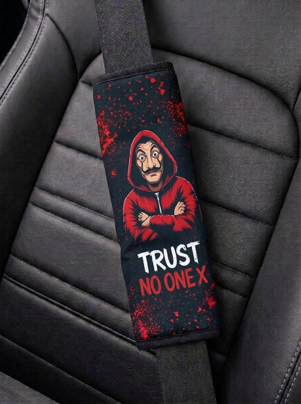 Trust No One X – Seatbelt Cover (Set of 2)
