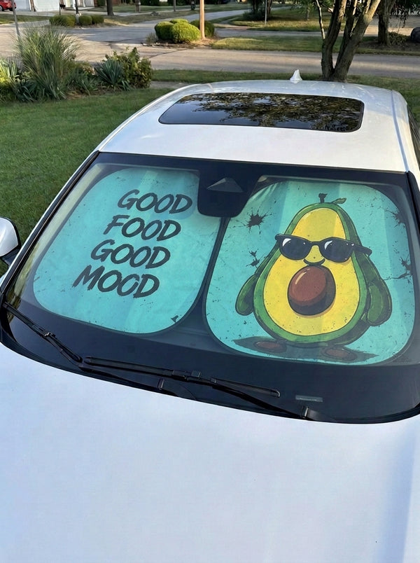 Good Food Good Mood – Front Sunshade