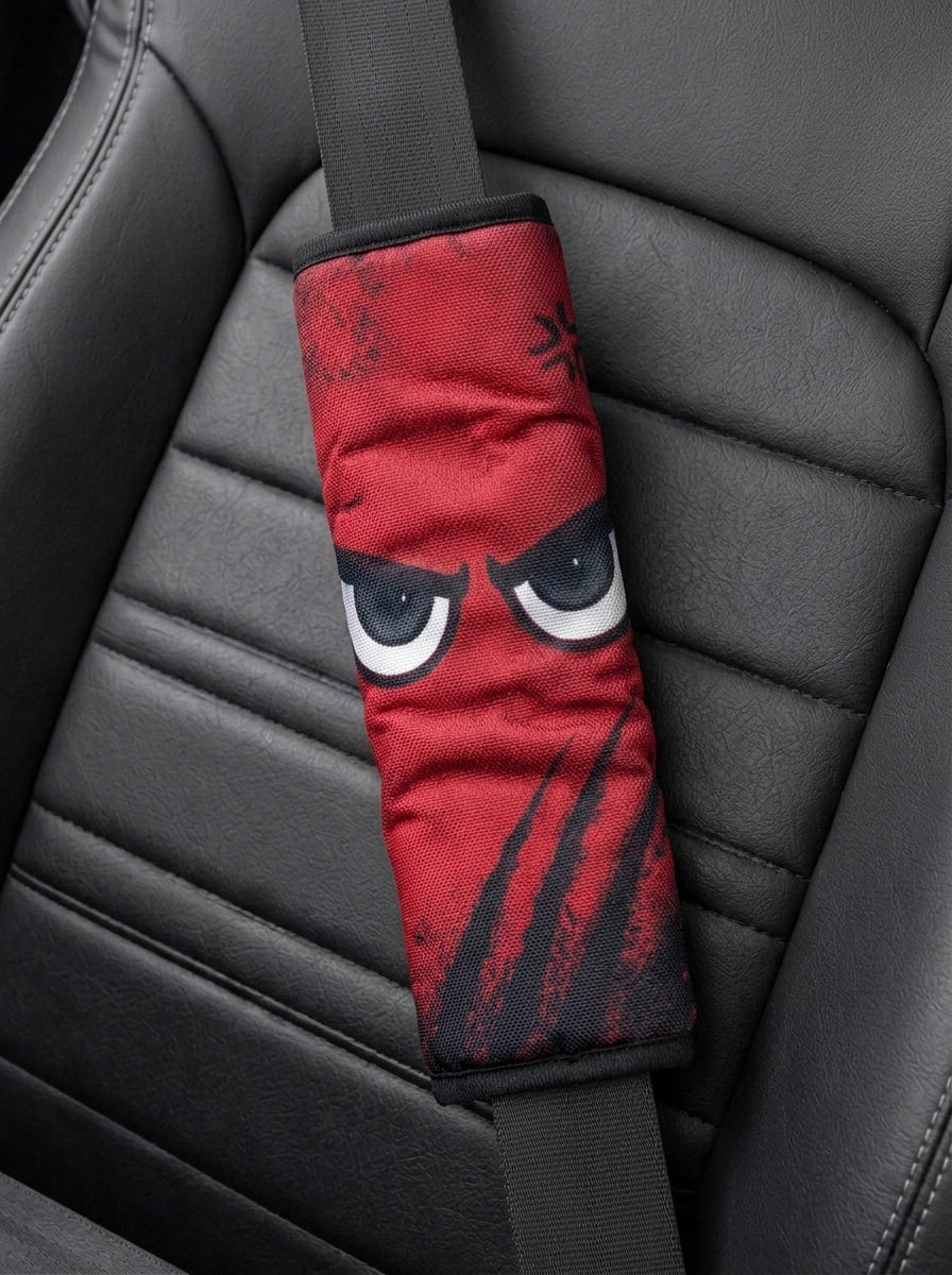 Angry Red Eyes – Seatbelt Cover (Set of 2)