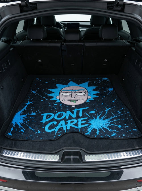 Rick Don't Care – Car Boot Mat