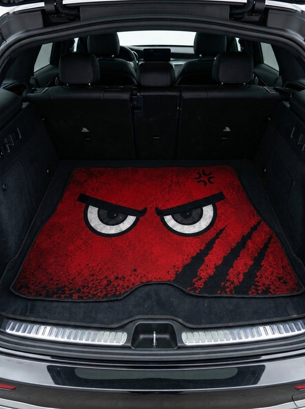 Angry Red Eyes – Car Boot Mat