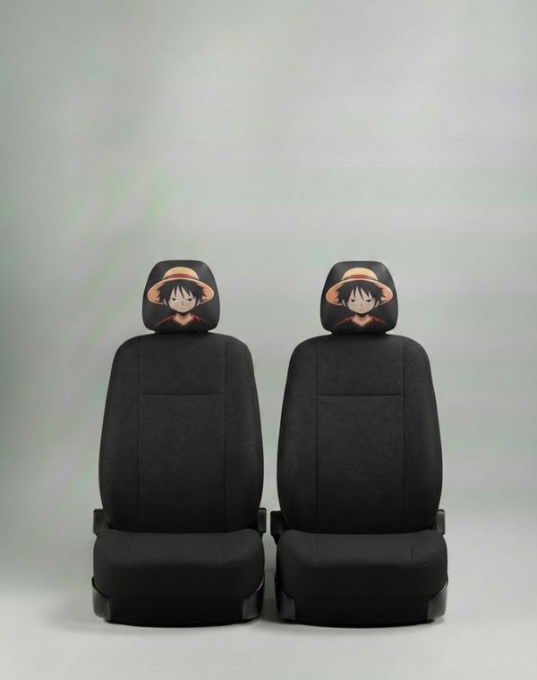 Straw Hero – Car Seat Set - Headrests Only (2 Pieces)