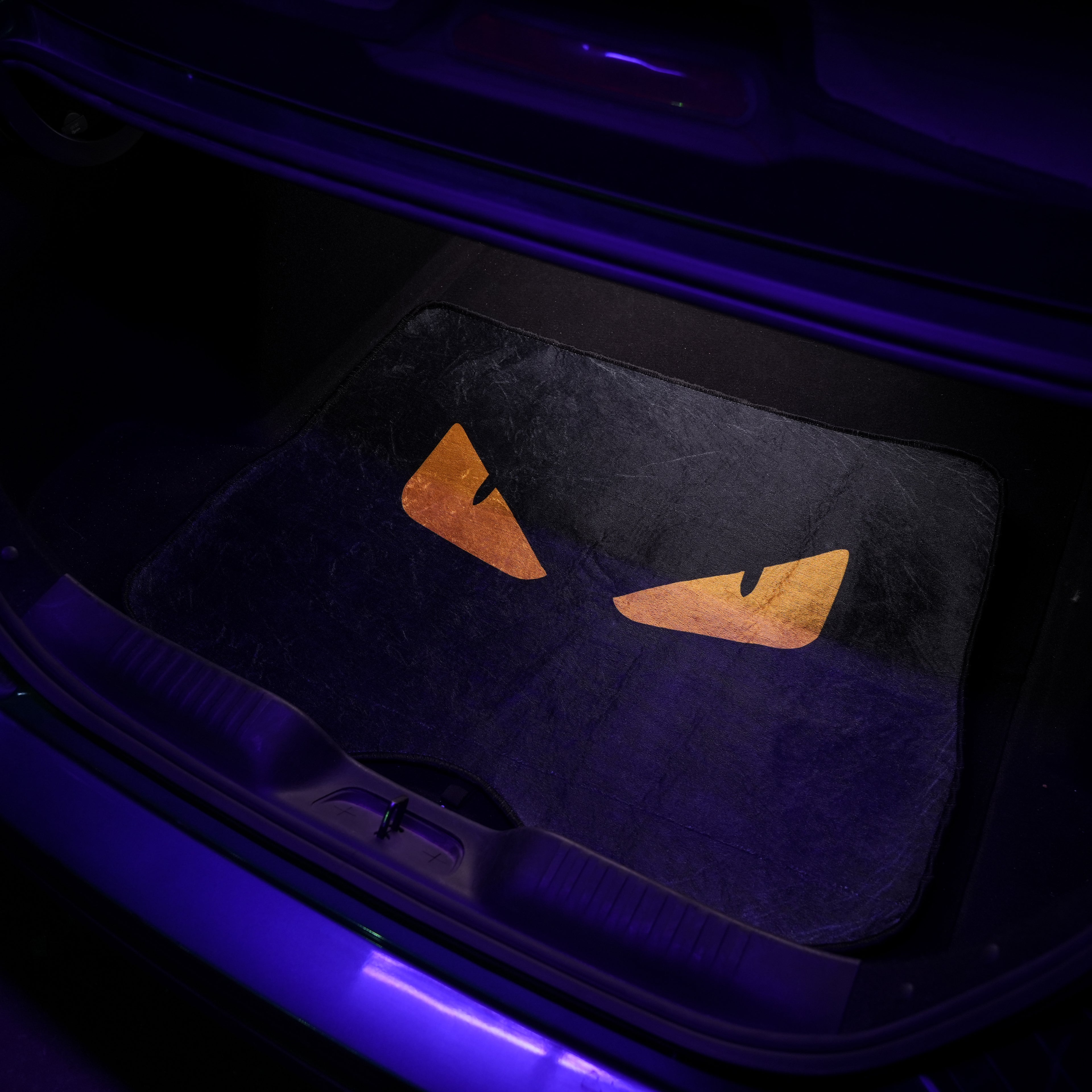 Monster Eyes - Car Boot Mat