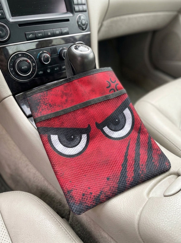 Angry Red Eyes – Armrest Bag