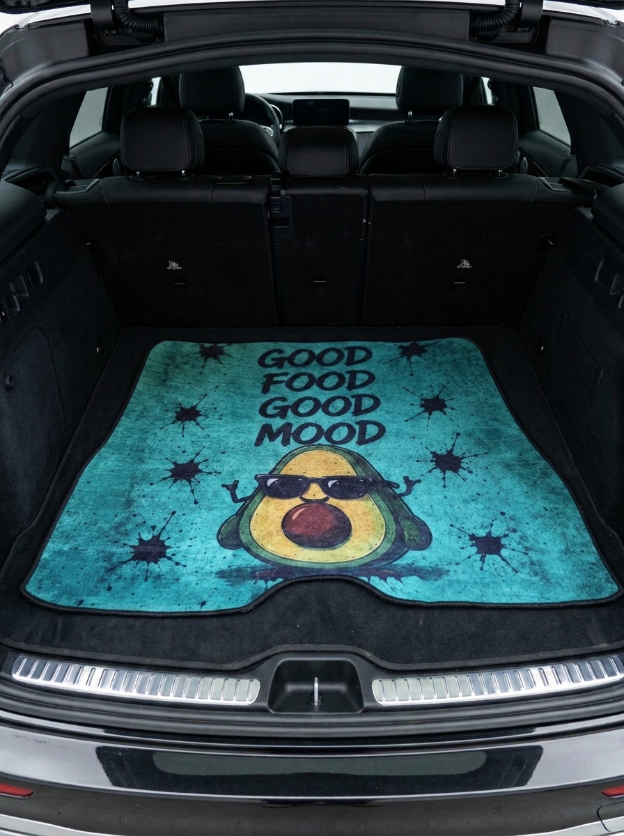 Good Food Good Mood – Car Boot Mat