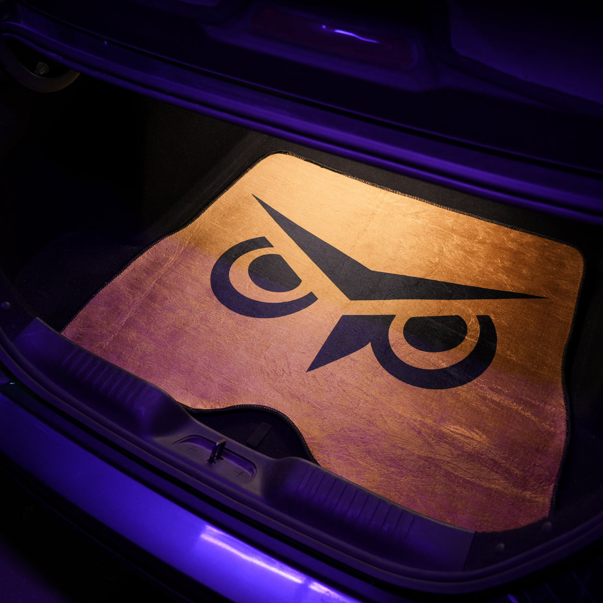 Owl Eyes - Car Boot Mat