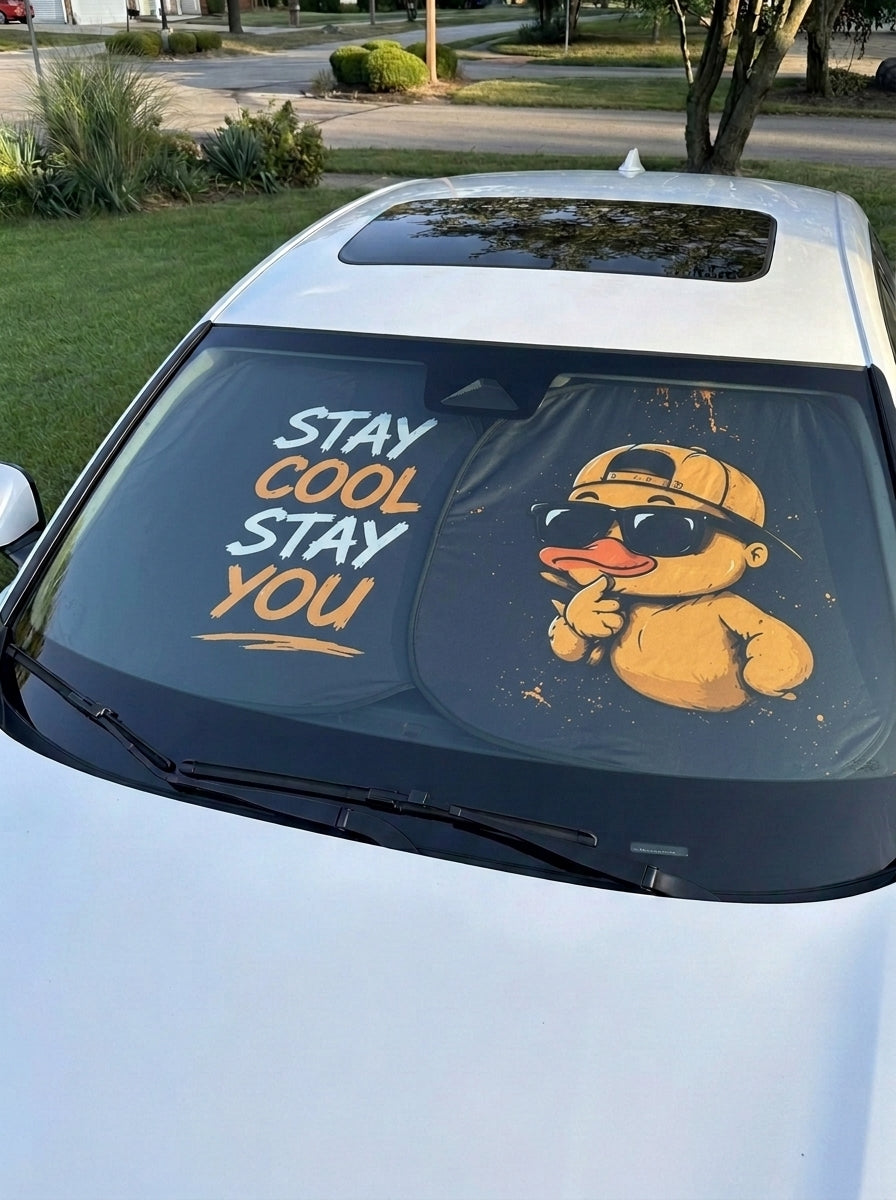 Stay Cool Stay You – Front Sunshade