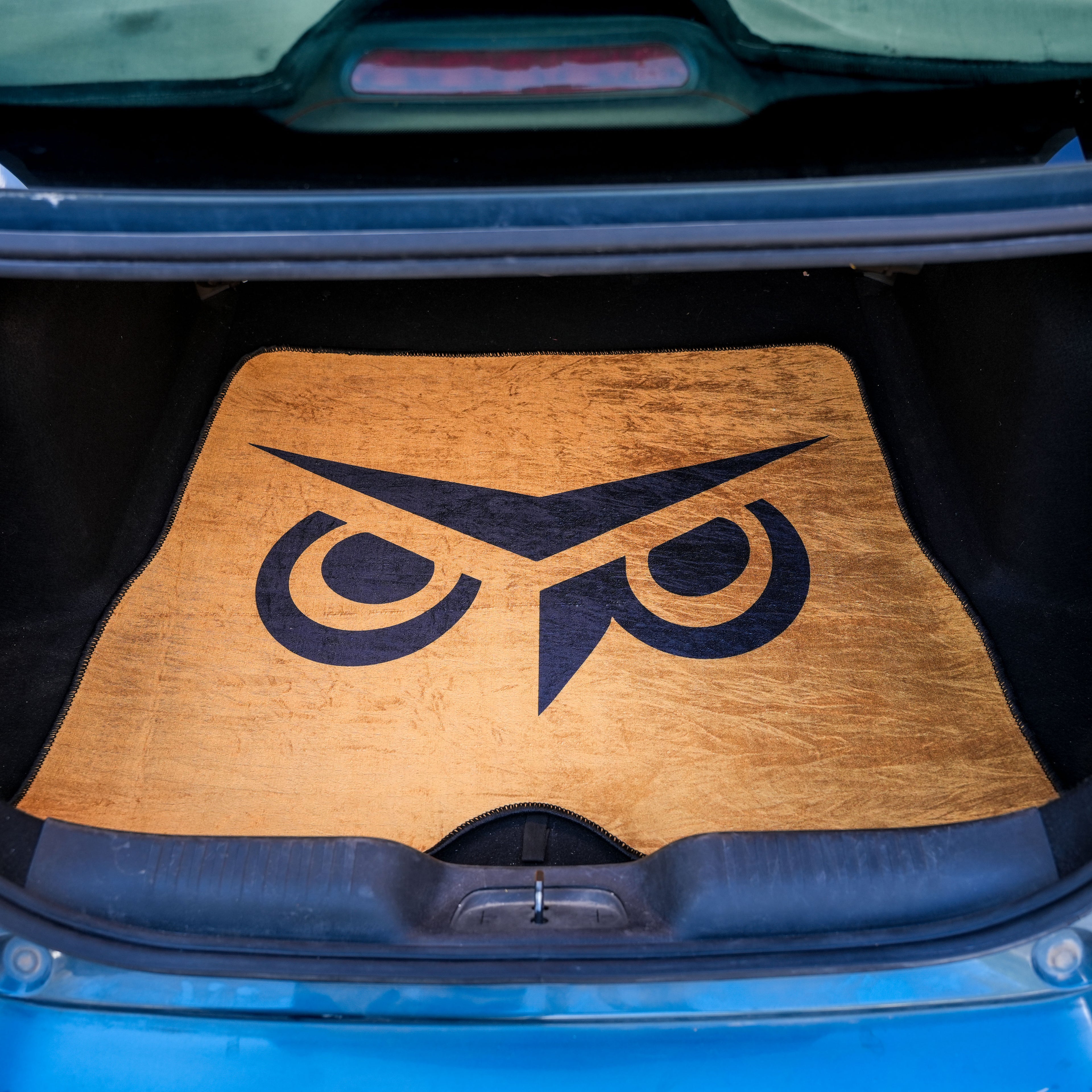 Owl Eyes - Car Boot Mat