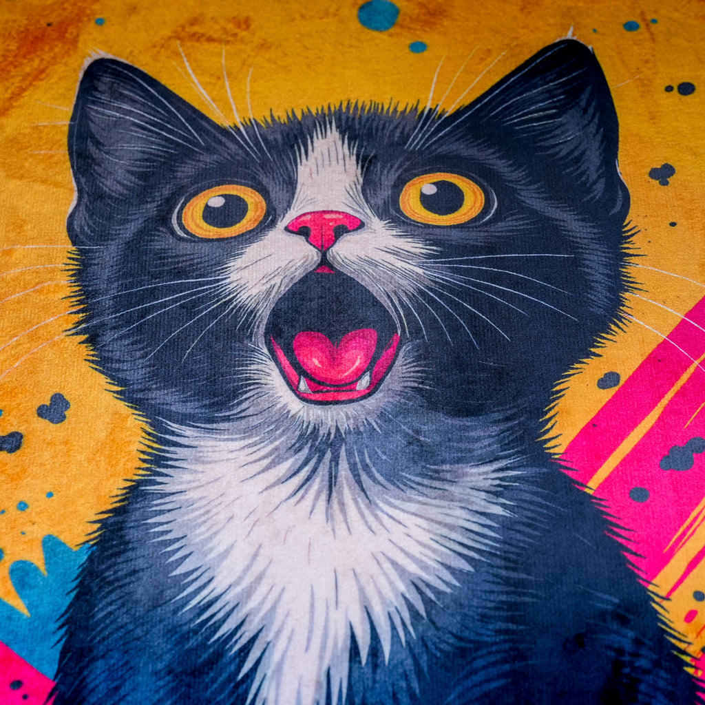 Pop Art Cat - Car Boot Mat