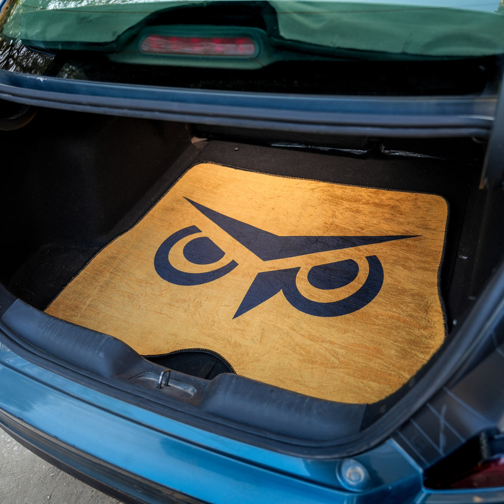 Owl Eyes - Car Boot Mat