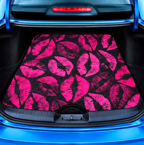 Pink Lips – Car Boot Mat